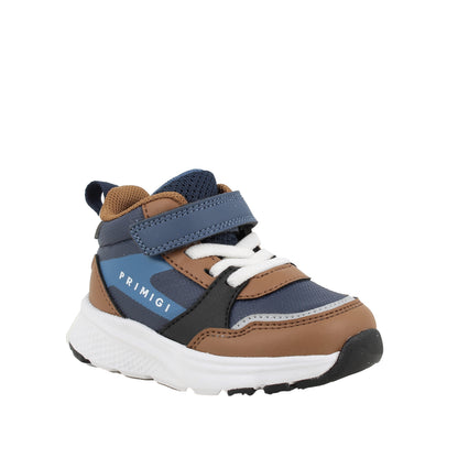 PRIMIGI Baby PLAYGROUND Nappa Navy/Cuoio