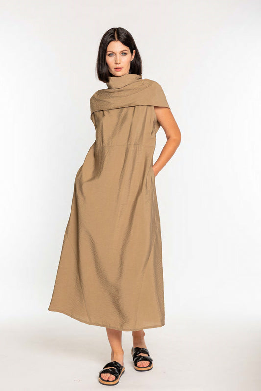 MANESERA Abito Smeralda Khaki