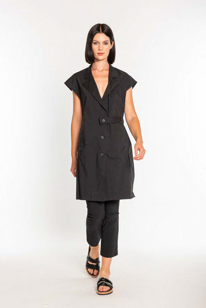 MANESERA Pantalone trombetta Iseo Nero