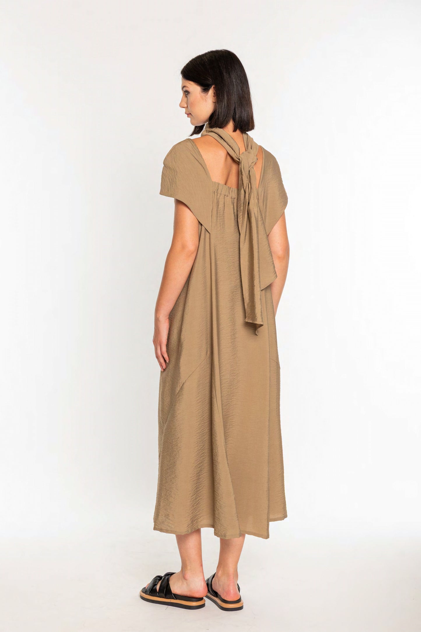 MANESERA Abito Smeralda Khaki