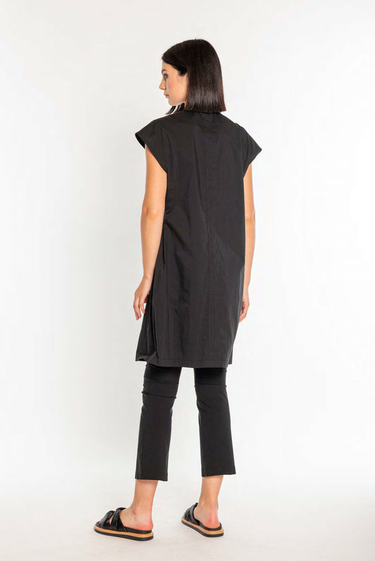 MANESERA Pantalone trombetta Iseo Nero