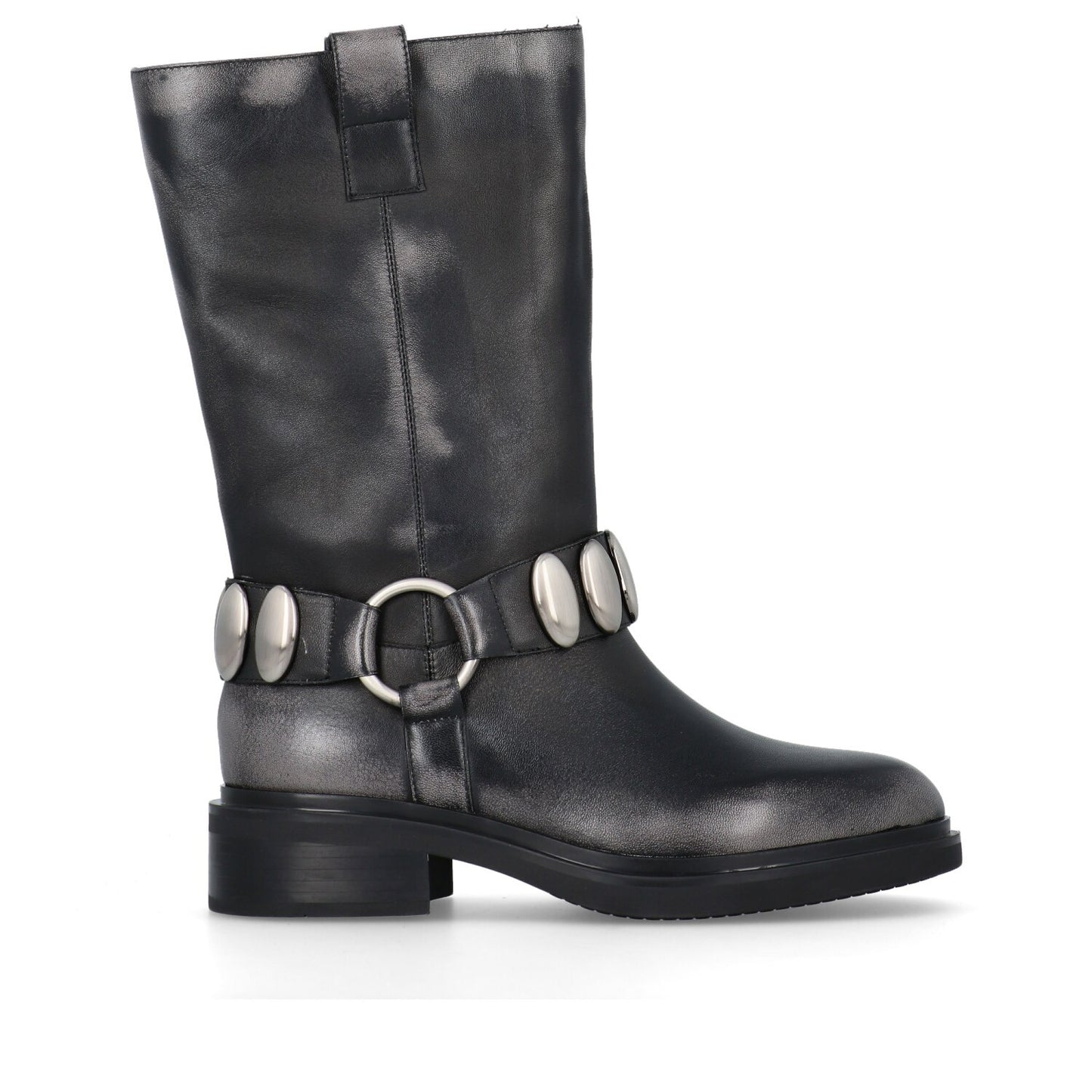 BRUNO PREMI Stivale Old Denim Gun/Black