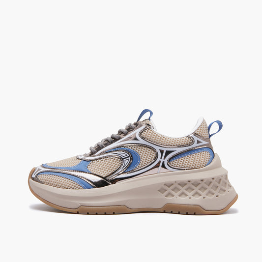 EMANUELLE VEE Sneaker Arcade Combi Multi beige