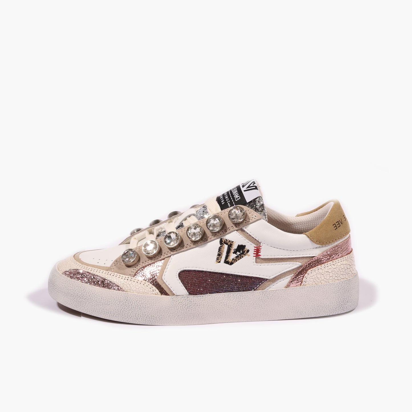 EMANUELLE VEE Sneakers Soledad con strass