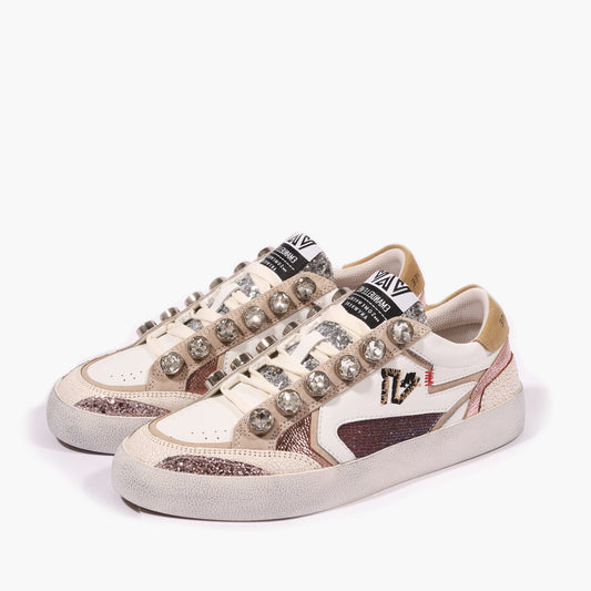 EMANUELLE VEE Sneakers Soledad con strass