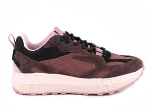 EXTR4 Sneakers Kaizen GTX tess.tecnico camoscio Bordeaux