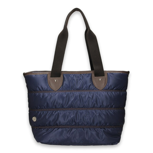 BONFANTI Tote bag trapuntata Blu Navy