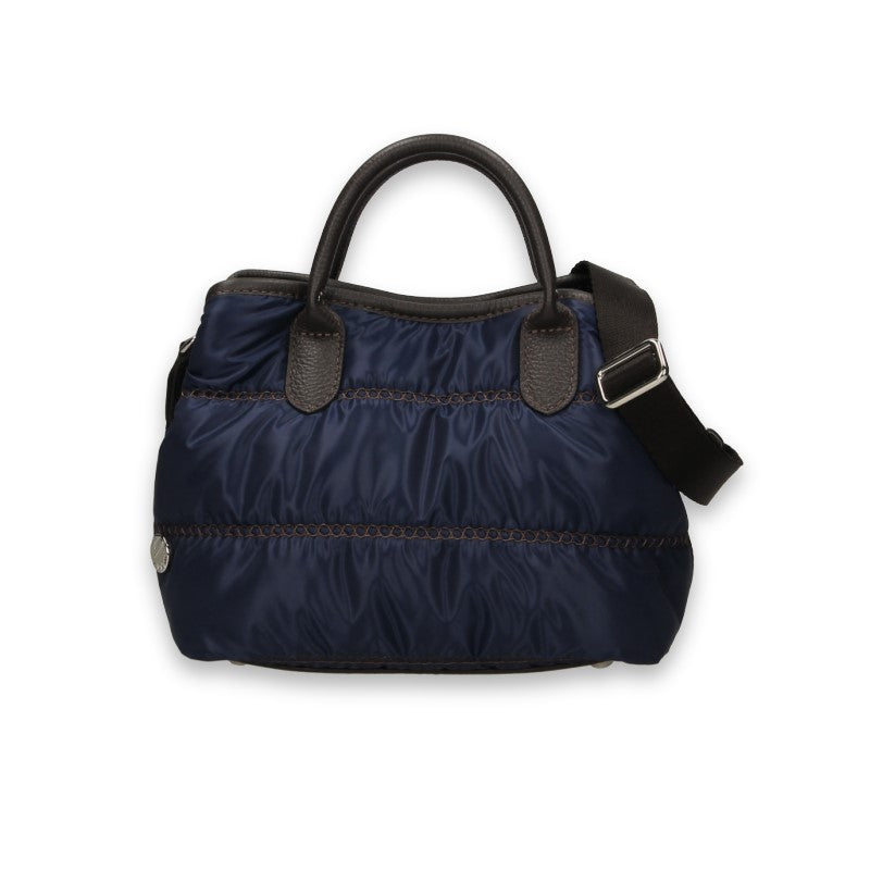 BONFANTI Borsa a mano Dublino trapuntata Blu Navy
