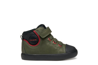 GEOX Baby Sneakers Gisli Green Black