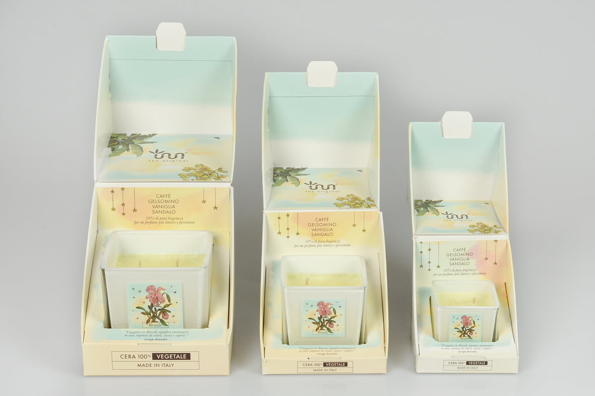 INNBAMBOO Aromatic Candle BRASILE