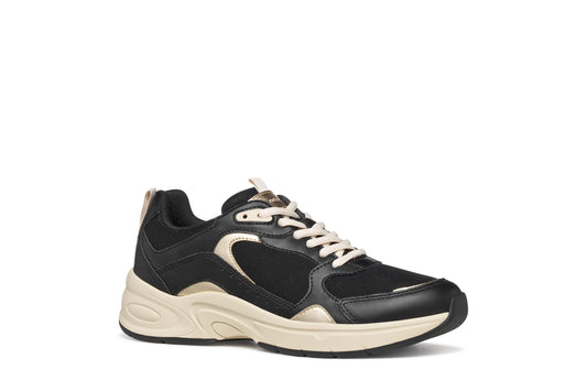 GEOX Sneakers Zarvia mesh Geobuck Black