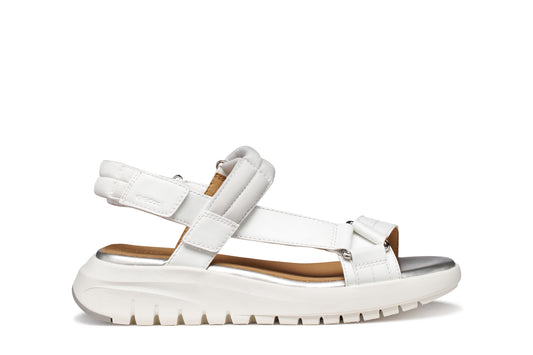 GEOX Sandali Flextride White Grey