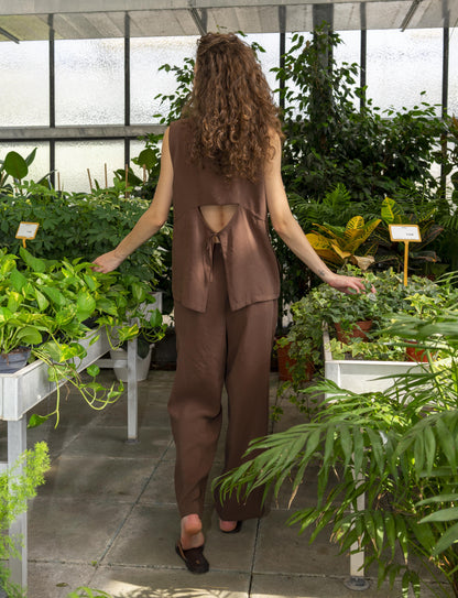 thiPo Gilet Cacao