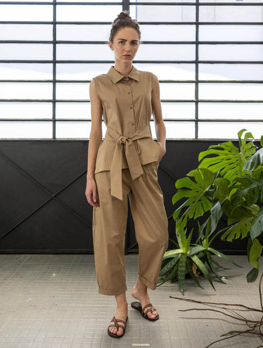 thiPo Pantalone Tulipano Incenso