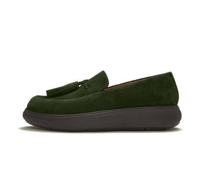 FITFLOP Mocassino c/fiocco camoscio Kalamata Dark Green