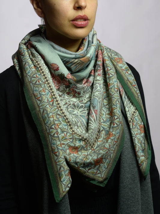 INNBAMBOO Foulard Inghilterra cm.120x120