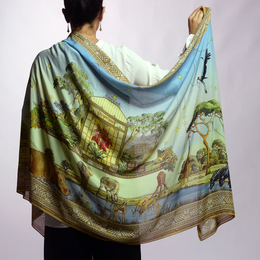 INNBAMBOO Foulard Sudafrica cm.120x200