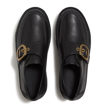 FITFLOP Mocassino c/fibbia Ankle Black