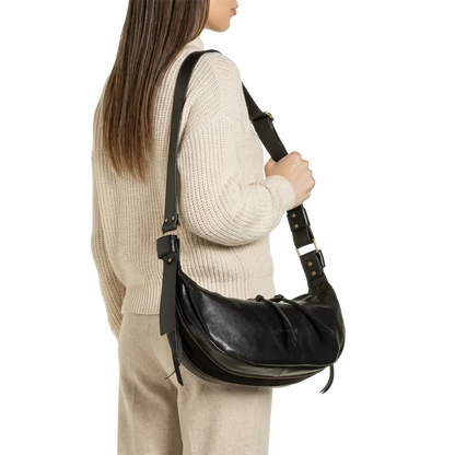 RIPANI Borsa a spalla GRETA pelle Nera