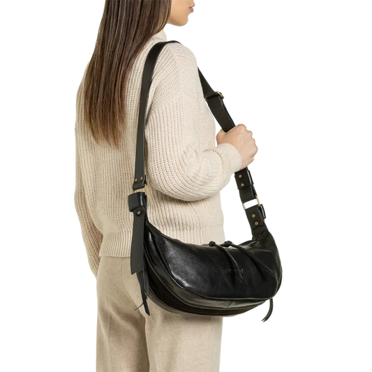 RIPANI Borsa a spalla GRETA pelle Nera