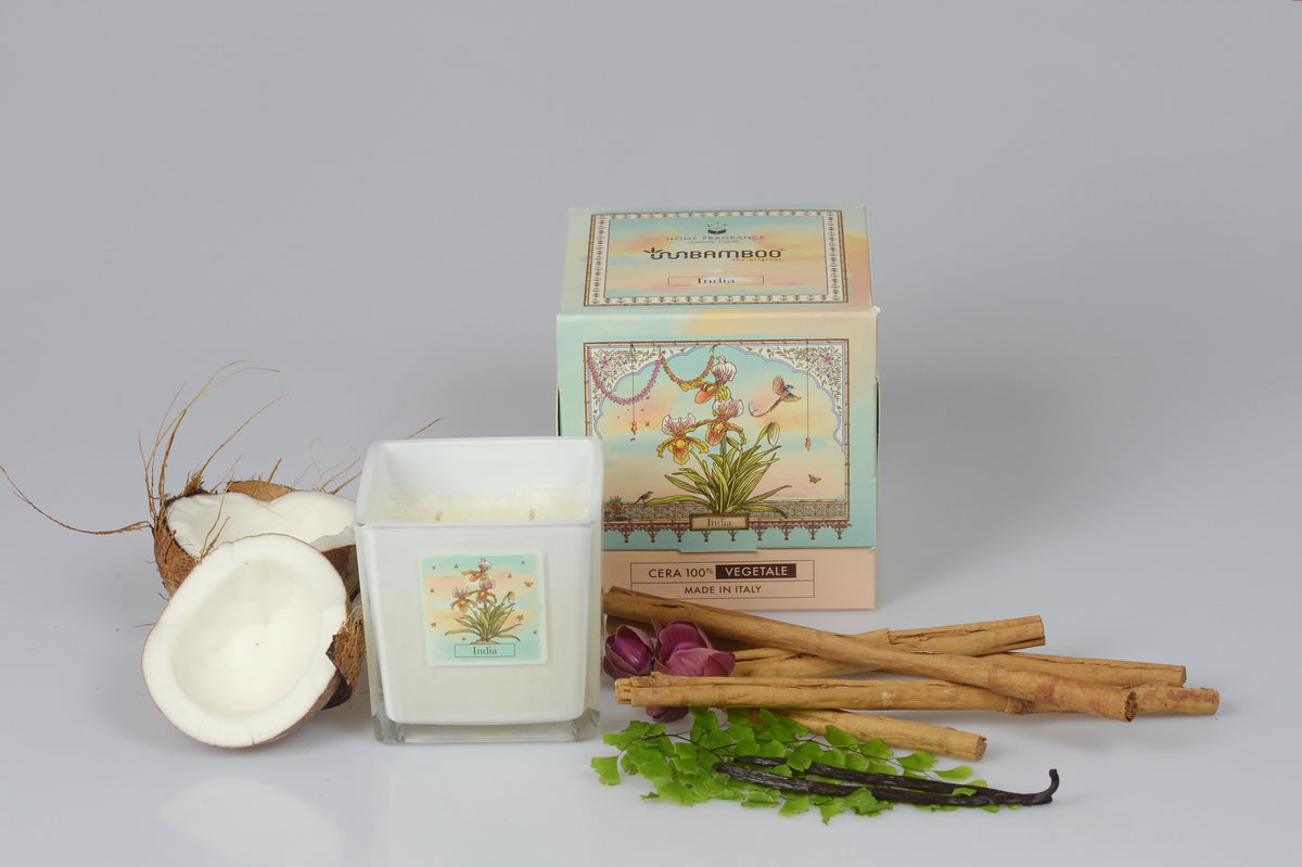 INNBAMBOO Aromatic Candle INDIA
