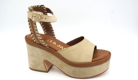 JANET&JANET Sandalo Claire Beige