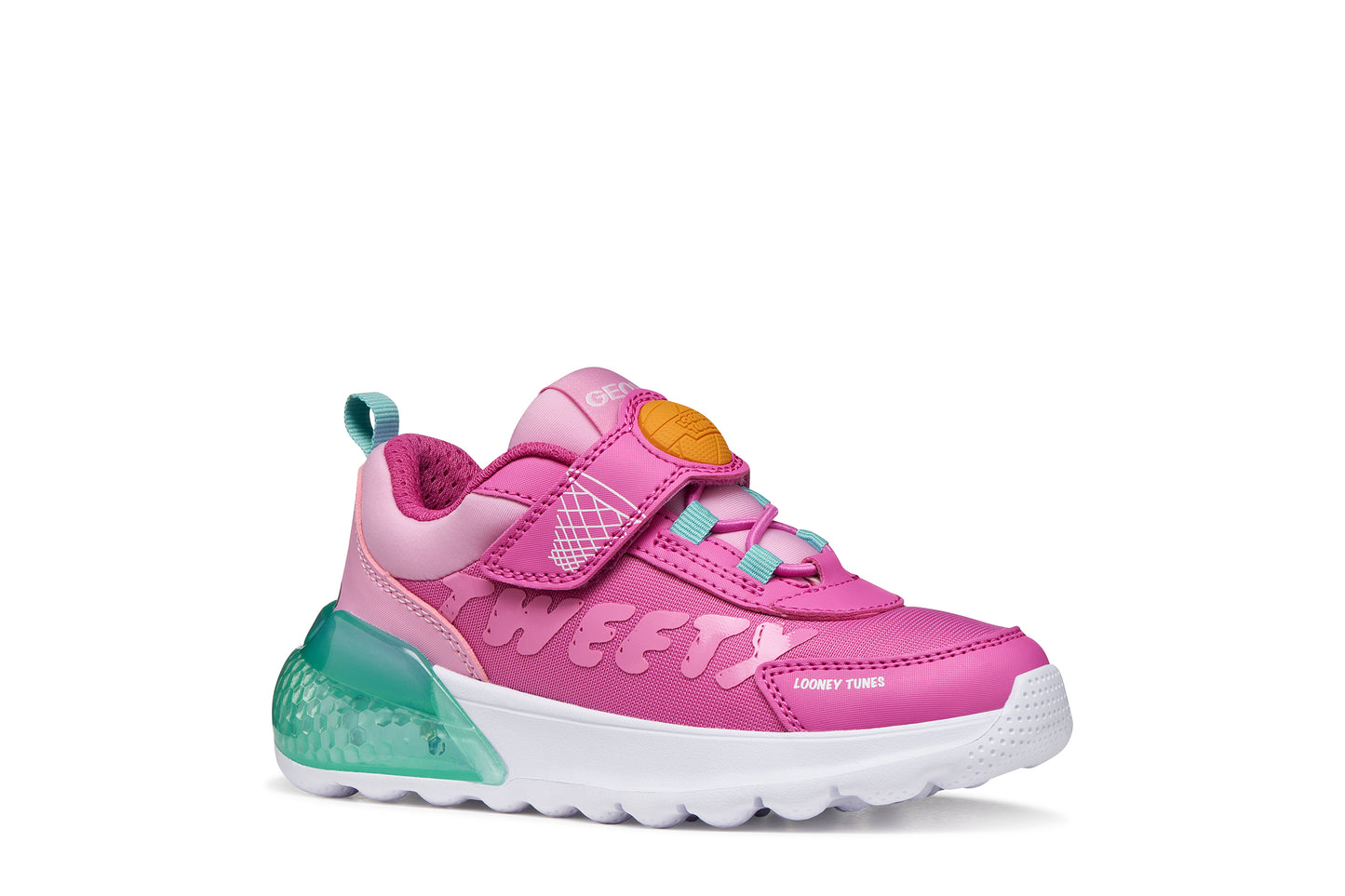 GEOX Sneakers Junior Activart illuminus Fuchsia/Watersea