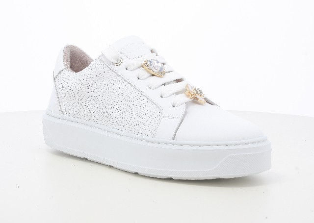 MELLUSO Sneakers Nappa bianca