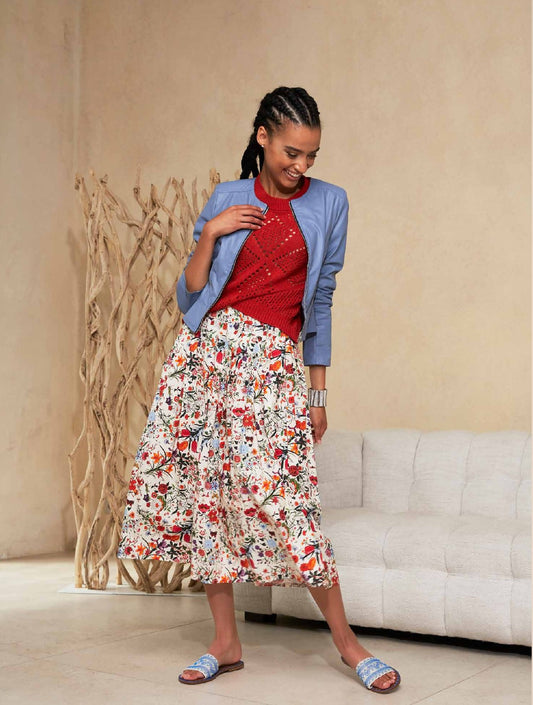 FLIRT Giacca ecopelle azzurro