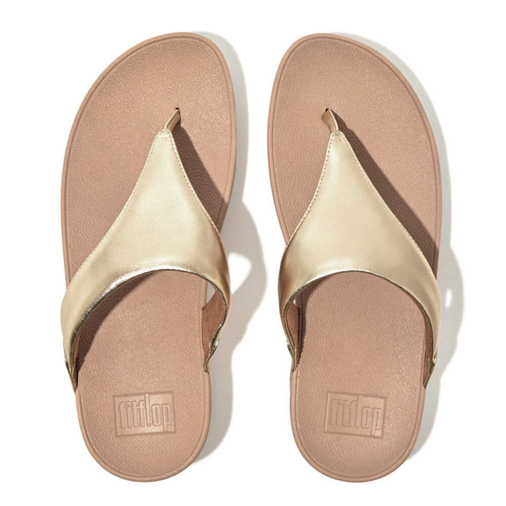 FitFlop Lulu Toe post Platino