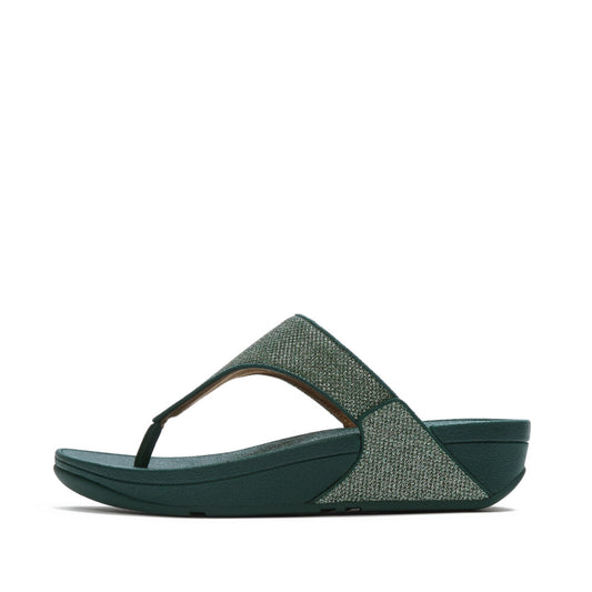 FitFlop Lulu Toe post Mediterranea Glitzy