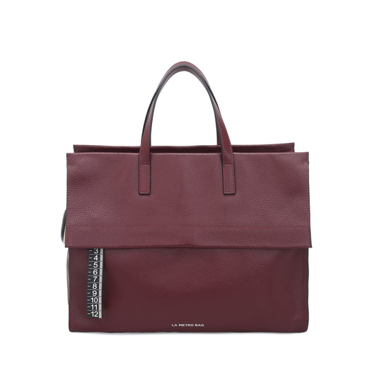 LA METRO BAG Handbag grande Bordeaux