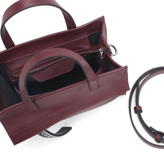 LA METRO BAG  Handbag piccola Bordeaux