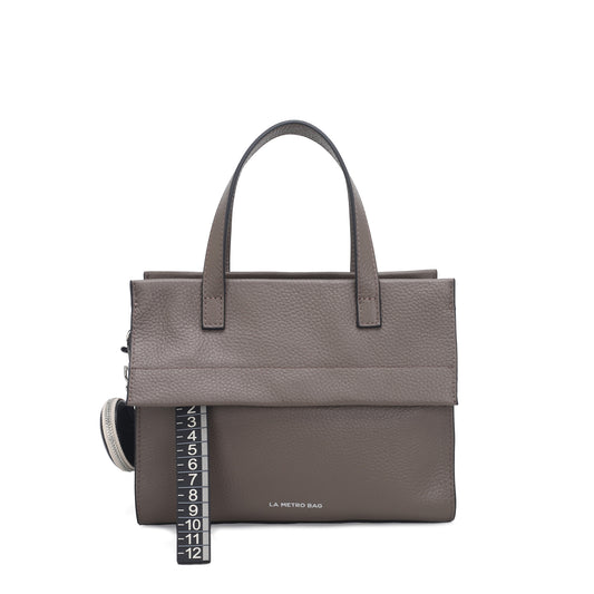 LA METRO BAG  Handbag piccola Tortora