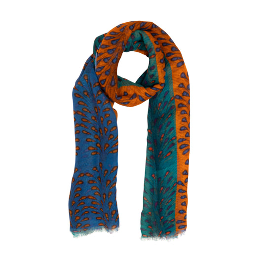La Favola foulard Vulcani cm.70x190
