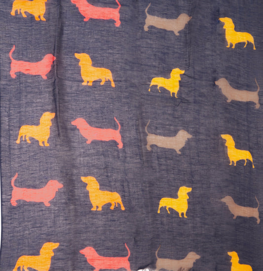 La Favola foulard Bassotti cm.70x190