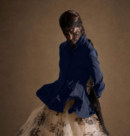 TADASHI Giacca Blu c/ferretto