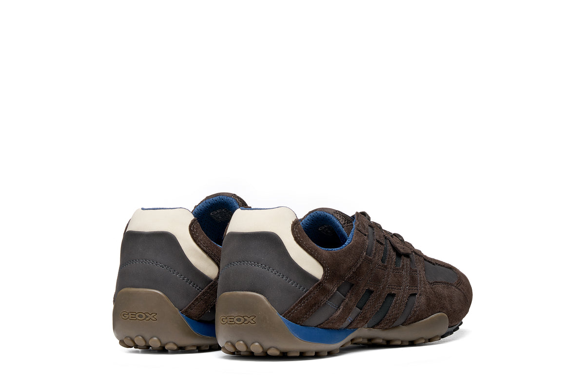 GEOX Sneakers Snake scam.Chocolate/Black