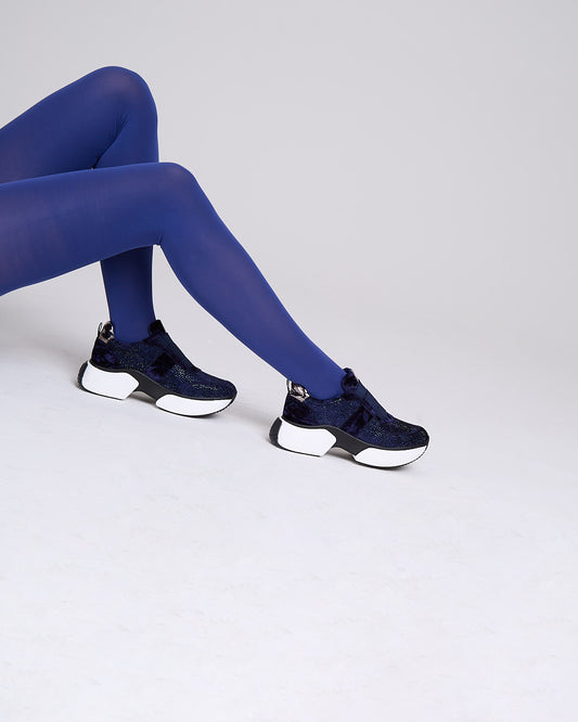 JEANNOT Sneakers velluto Blu