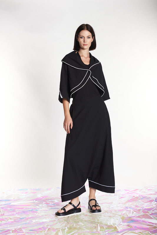 MANESERA Gonna pantalone nera