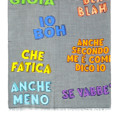 LaFavolacontinua Sciarpa lana Anche meno cm.190x70