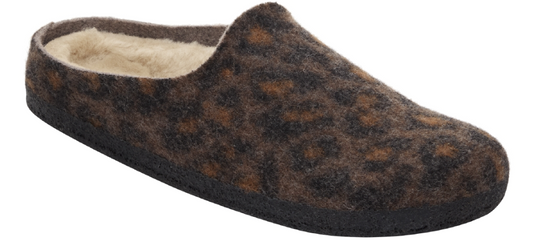 BIRKENSTOCK Amsterdam Wrapped Shearling leo pepper