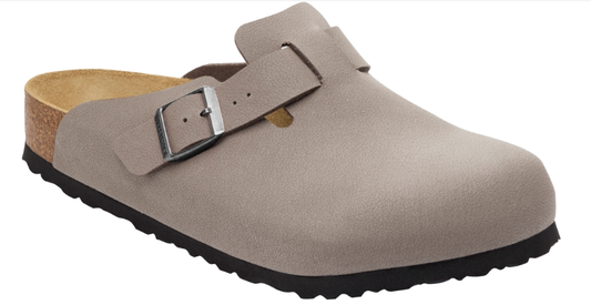 BIRKENSTOCK BOSTON gray taupe Birkibuc