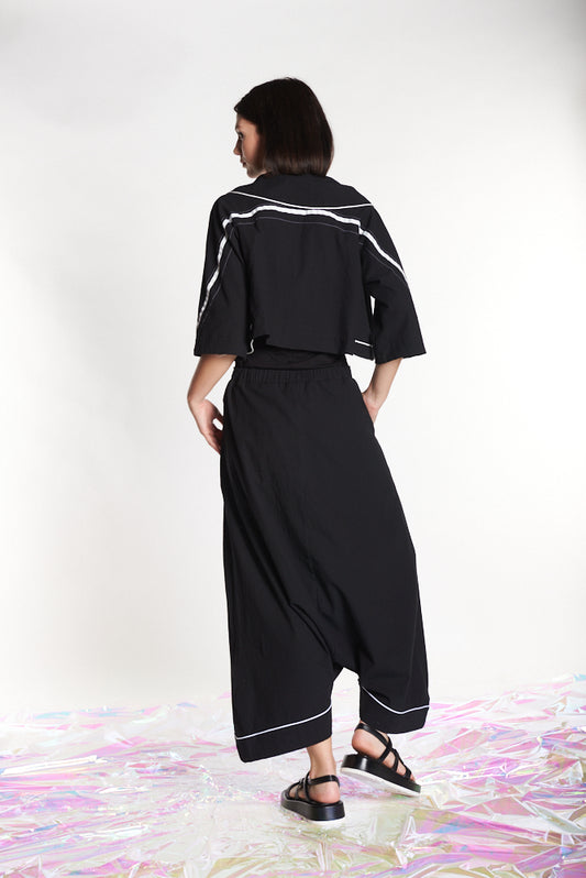MANESERA Gonna pantalone nera