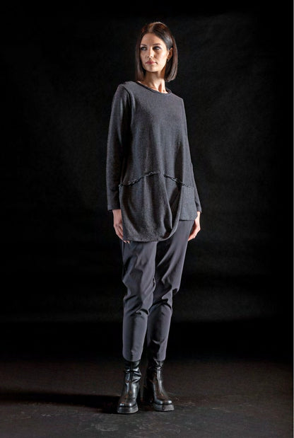 MANESERA Maglia Caldo cotone vers.Nero