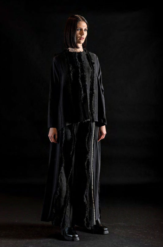 MANESERA Pantalone largo Donnie Nero