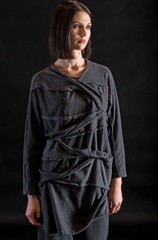 MANESERA Maglia caldo cotone Antracite
